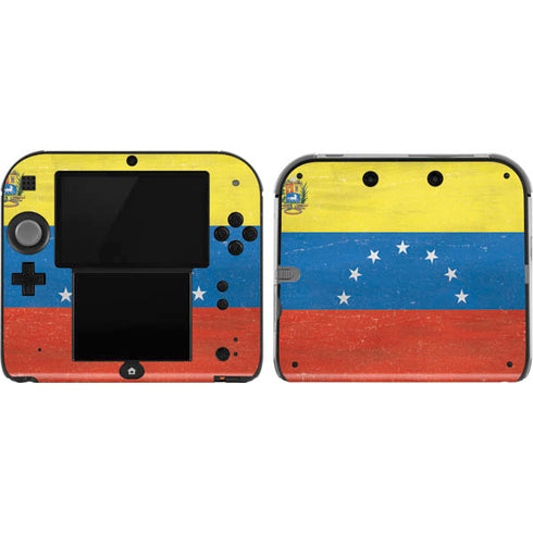 Venezuela Flag Distressed Nintendo Skins